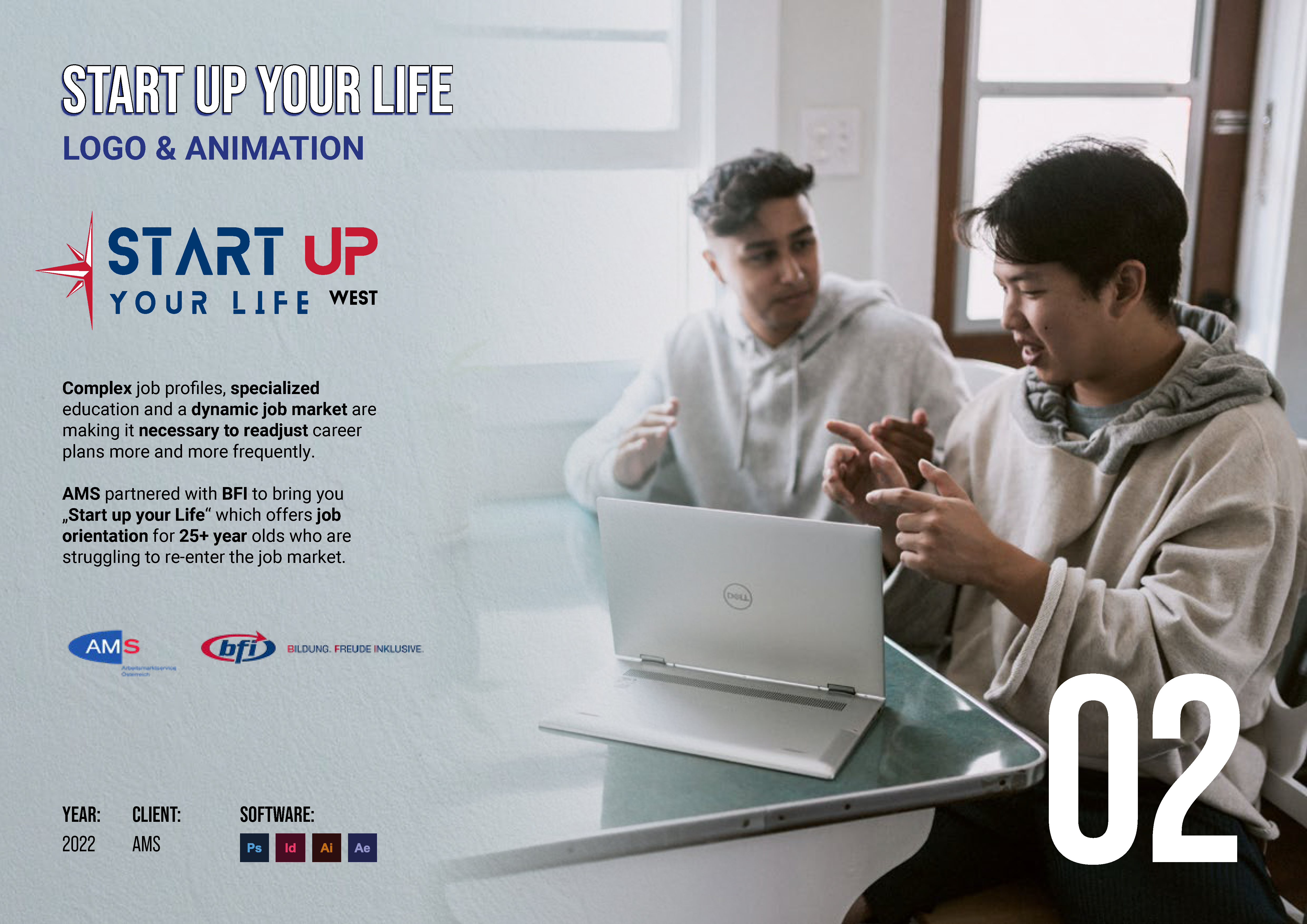 Start Up Your Life branding and animation showcase
