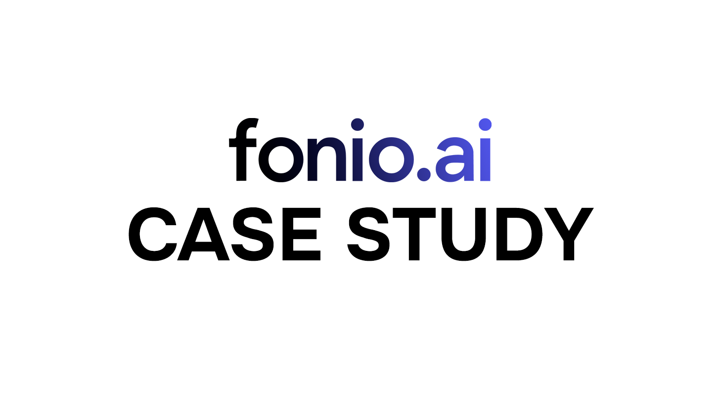 Fonio AI webinar case study